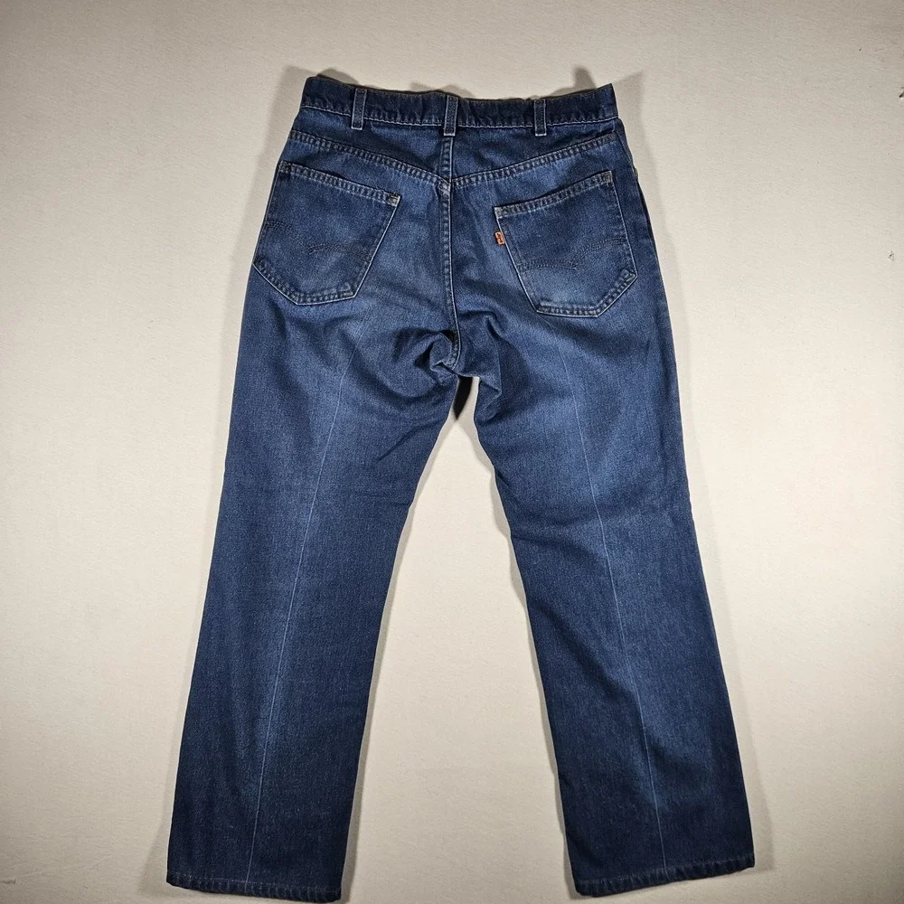 Vintage Levis Jeans For Men Skosh More Comfort Orange Tab 80s‎ Denim
